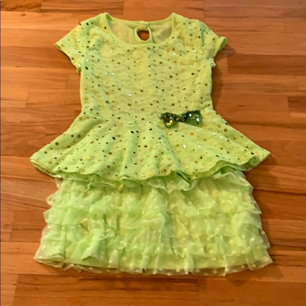 Justice top with skort bottom.